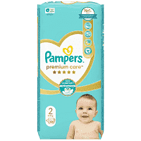 Pampers Πάνες Premium Care Value Pack (46τεμ) Νo2 (4-8kg)