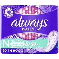 Always Singles To Go Normal Σερβιετάκια 20τεμ