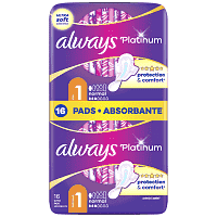 Always Platinum Ultra Normal Plus No1 Με Φτερά 16τεμ