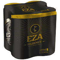 Eza Pilsener Μπίρα Κουτί 500ml 4τεμ