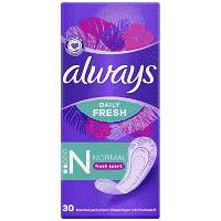 Always Dailies Fresh & Protect Normal Fresh Σερβιετάκια 30τεμ