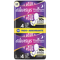 Always Platinum Ultra Secure Night 10τεμ