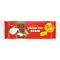 ΙΟΝ Σοκολάτα Γάλακτος 100gr 3+1