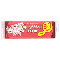 Iον Σοκολάτα Αμυγδάλου 100gr 3+1