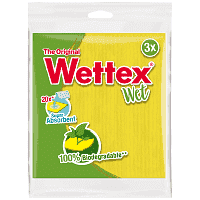 Wettex No1 Υγρή Σπογγοπετσέτα 3τεμ