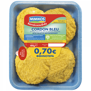 Mimikos Cordon Bleu Ελληνικό Νωπό 480gr -0,70€
