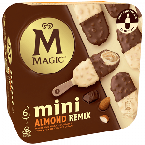 Algida Παγωτό Mini Almond Remix 264gr 330ml