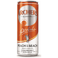 Archers Peach On Beach 250ml