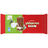 ΙΟΝ Σοκολάτα Γάλακτος Με Στέβια 60gr