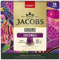 Jacobs Κάψουλες Espresso Origins Quatem 18τεμ 93gr