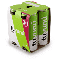 Tuvunu Τσαϊ με Μέλι & Λεμόνι 4x330ml