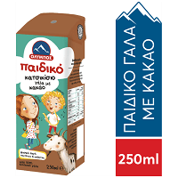 Όλυμπος Παιδικό Γάλα Κατσικίσιο Με Κακάο 250ml