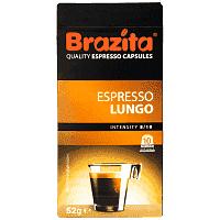 Brazita Κάψουλες Espresso Lungo 10τεμ 52gr