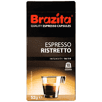 Brazita Κάψουλες Espresso Ristretto 10τεμ 52gr