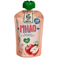 Ευ Bio Organic Food Πουρές Φρούτων Μήλο 90gr