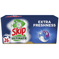 Skip Απορρυπαντικό Πλ. Ρούχων Κάψουλες Ultimate Fresh 26μεζ