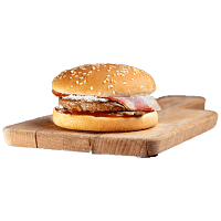 Burger Μπιφτέκι Barbeque Ψημένο Κατεψυγμένο 125gr