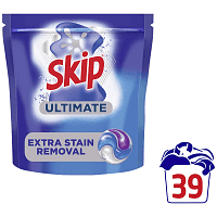 Skip Απορρυπαντικό Πλυντηρίου Ρούχων Κάψουλες Ultimate 39Μεζ
