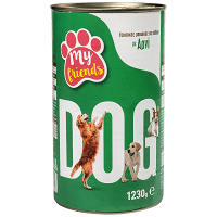 My Friends Κονσέρβα Σκύλου Με Αρνί 1,230kg