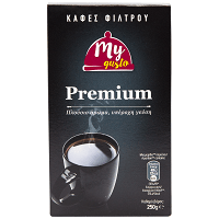 My Gusto Καφές Φίλτρου Premium 250gr