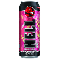 Hell Energy Drink Φράουλα Μπανάνα 500ml