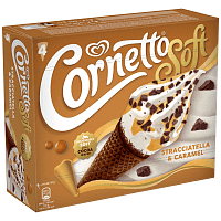 Algida Cornetto Στρατιατέλα Multipack 4x140ml 324gr
