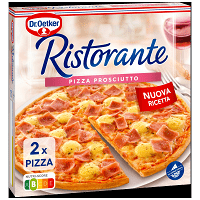 Ristorante Pizza Prosciutto Κατεψυγμένη 2x340gr