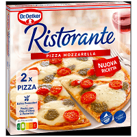 Ristorante Pizza Mozzarella Κατεψυγμένη 2x710gr
