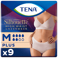 Tena Silhouette Plus Medium Creme Πάνες Ακράτειας 9τεμ