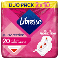 Libresse Σερβιέτες Ultra Regular Duo 20τεμ
