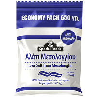 Special Foods Αλάτι Μεσολογγίου Ημίχονδρο Σακούλα 650gr