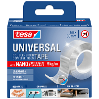 Tesa Nano Pow Univ Ταινίες Διπλής Όψης 1mx 30mm