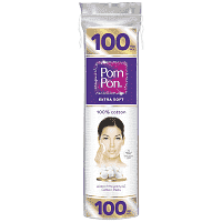 Pom Pon Δίσκοι Ντεμακιγιάζ 100τεμ