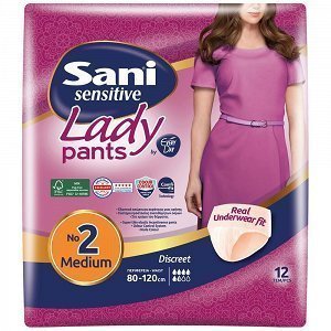 Sani Lady Pants N.2 Medium 12Τεμάχια