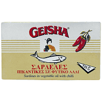 Geisha Σαρδέλες Πικάντικες 125gr