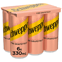 Schweppes Pink Grapefruit 6x330ml