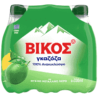 Βίκος Γκαζόζα 330ml 6τεμ