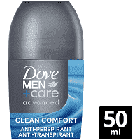 Dove Men Αποσμητικό Σώματος Roll-On Advanced Clean Comfort 50ml