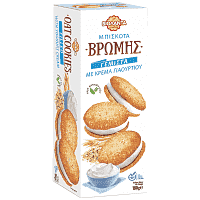 Βιολάντα Μπισκότα Βρώμης Γεμιστά Γιαούρτι 180gr