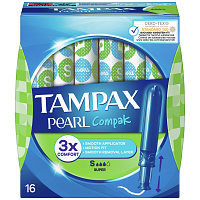 Tampax Compak Pearl Super Ταμπόν 16τεμ