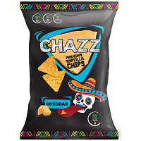 Chazz Tortilla Chips Cheddar 100gr