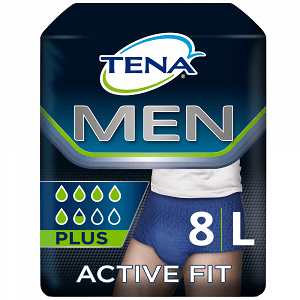 Tena Men Pants Plus Large Επιθέματα Ακράτειας 8τεμ