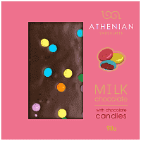 Athenian Σοκολάτα Γάλακτος Με Κουφετάκια 90gr