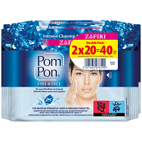 Pom Pon Υγρά Μαντηλάκια Ντεμακιγιάζ Micellaire Και Νεσεσερ 2x20τεμ