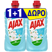 Ajax Fete Des Fleurs Υγρό Καθαρισμού 1lt 1+1Δώρο