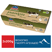 Όλυμπος Γιαούρτι Αγελάδος Βιολογικό 2% 2x200gr