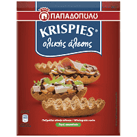 Παπαδοπούλου Krispies Ολικής Άλεσης 200gr