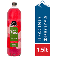 Όλυμπος Πράσινο Τσάϊ Φράουλα Zero 1,5lt