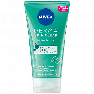 Nivea Derma Skin Clear Scrub 150 ml