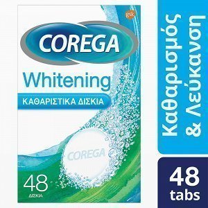 Corega Whitening Κάψουλα Οδοντοστοιχίας